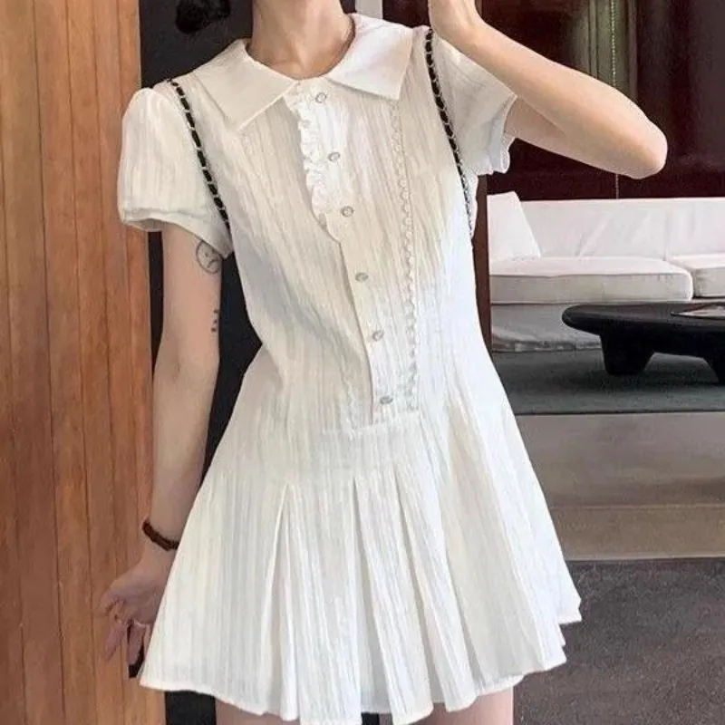 ABBY GODDESS Short Sleeved Dress Women's-2