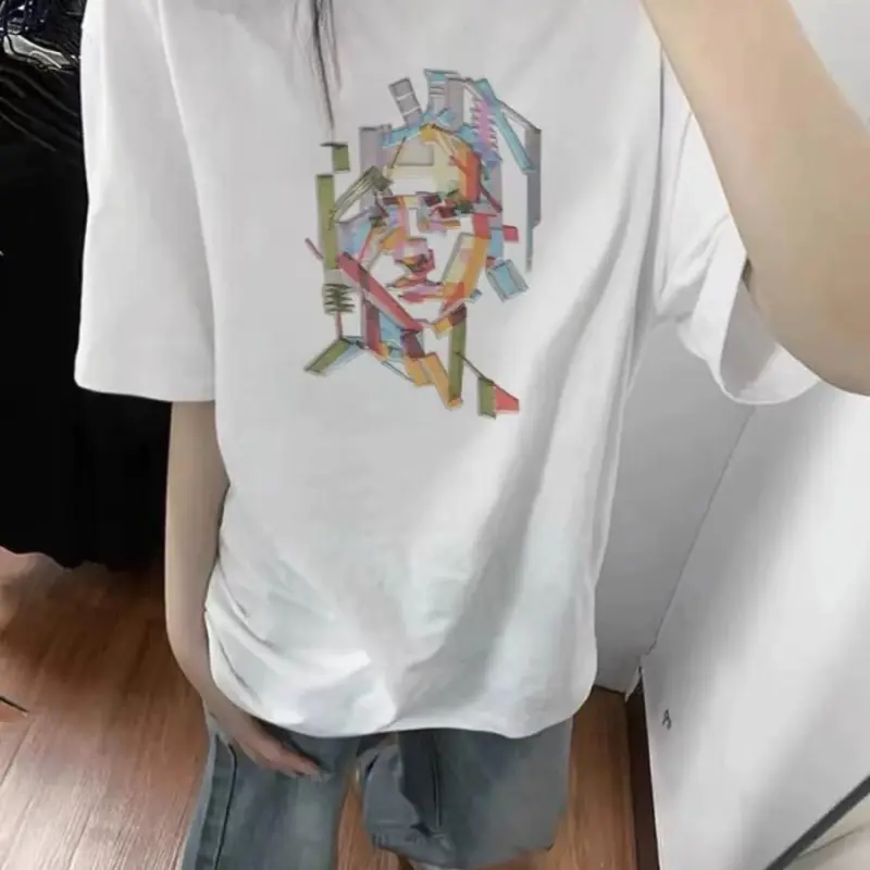 ABBY GODDESS Drop Shoulder Sleeve T Shirt Women's-2