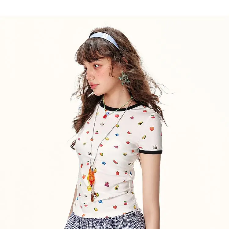 ABBY GODDESS T Shirts Women's White-2
