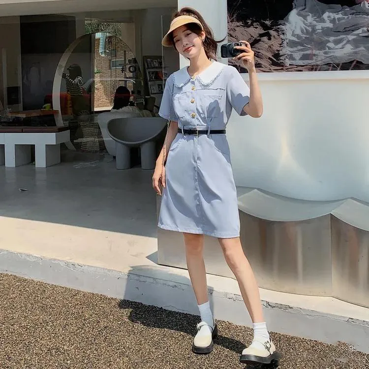 ABBY GODDESS Short Sleeved Dress Women's-3