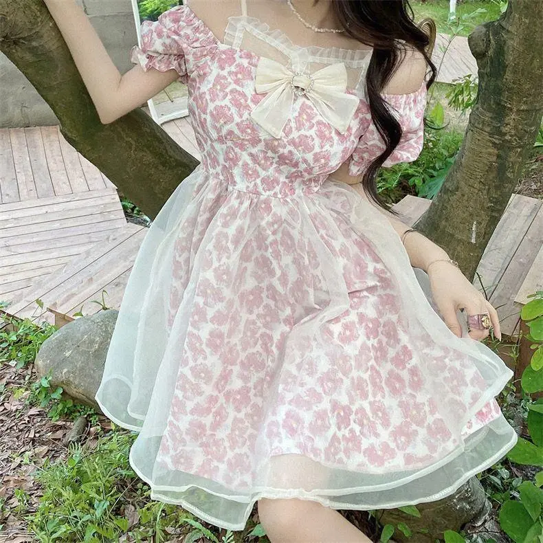 ABBY GODDESS Short Sleeved Dress Women's-4