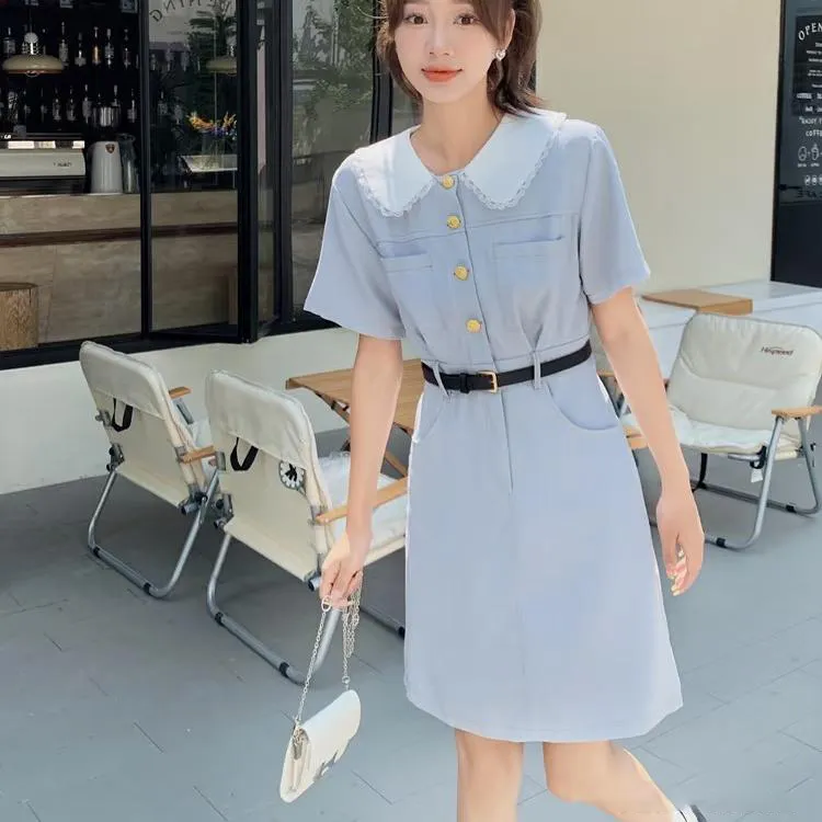 ABBY GODDESS Short Sleeved Dress Women's-5