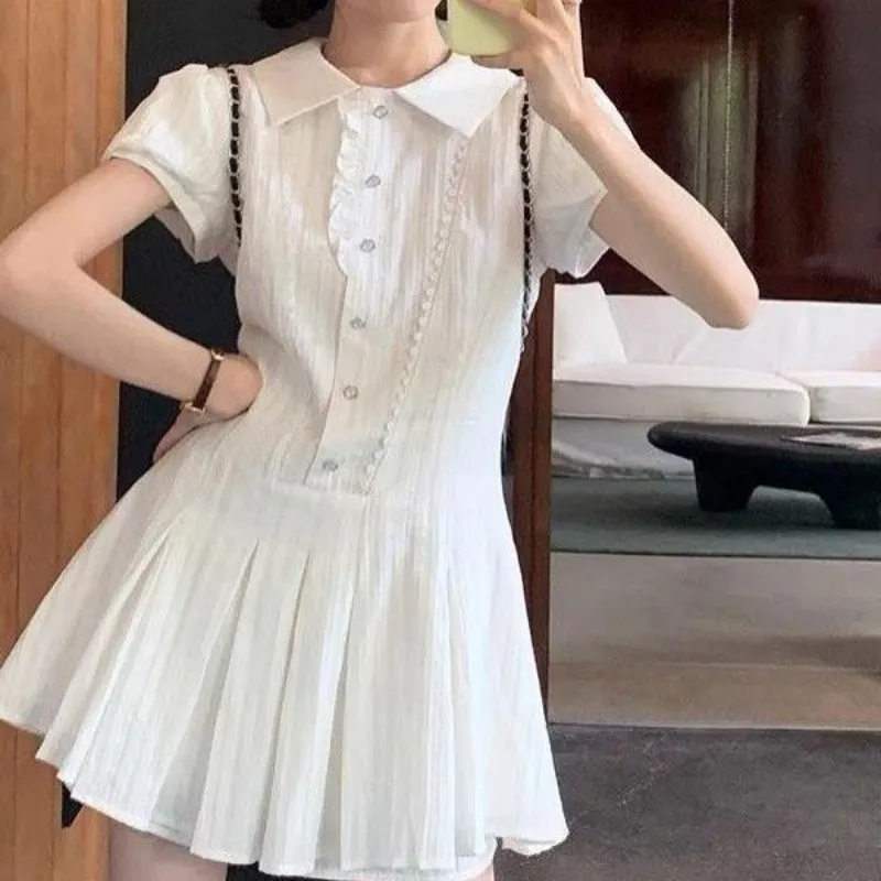 ABBY GODDESS Short Sleeved Dress Women's-4
