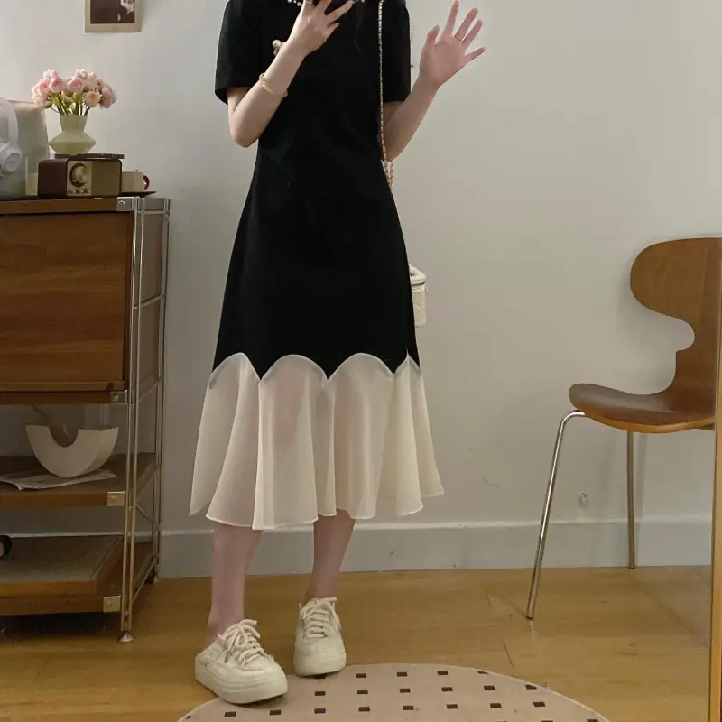 ABBY GODDESS Short Sleeved Dress Women's-3