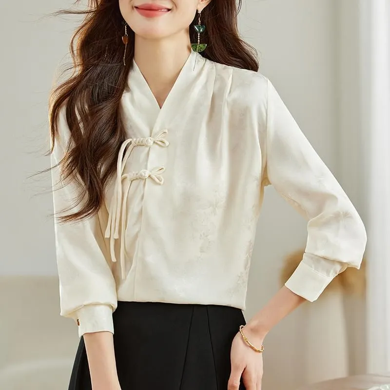 ABBY GODDESS Shirt Women's Ecru-4