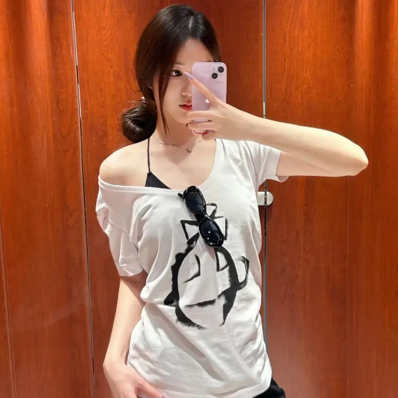 ABBY GODDESS Regular T Shirt Women's White-4