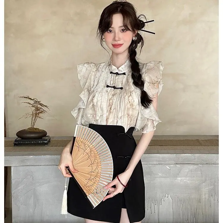 ABBY GODDESS Two Piece Skirt Sets Women's-3