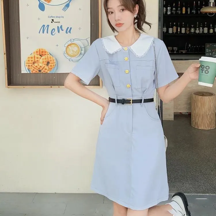 ABBY GODDESS Short Sleeved Dress Women's-2