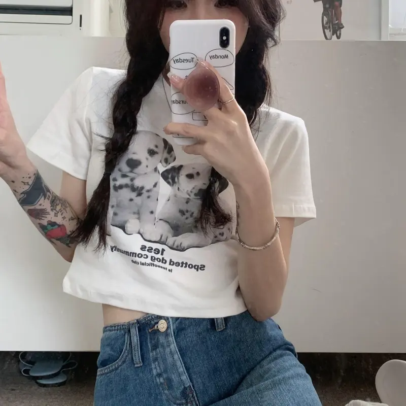 ABBY GODDESS T Shirts Women's White-2
