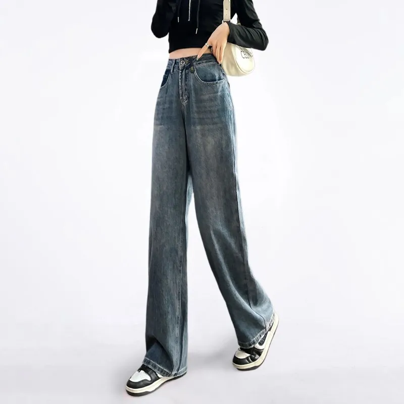 ABBY GODDESS Jeans Women's Vintage Blue-3