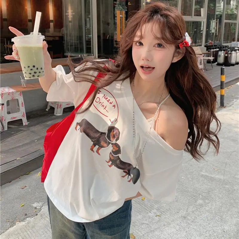 ABBY GODDESS T Shirt Women's White-4