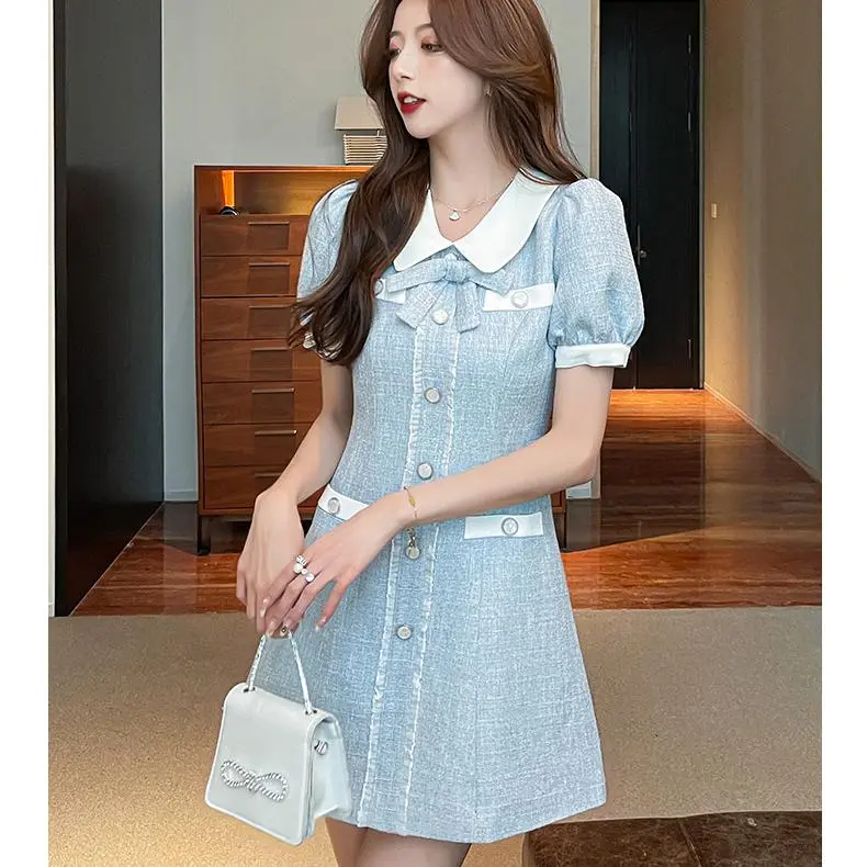 ABBY GODDESS Short Sleeved Dress Women's-3