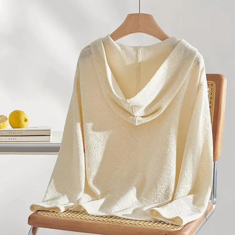 ABBY GODDESS Sweatshirt Women's Apricot-3