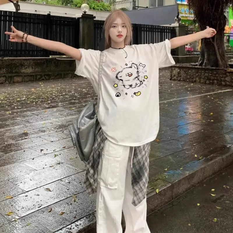 ABBY GODDESS T Shirt Women's White-4