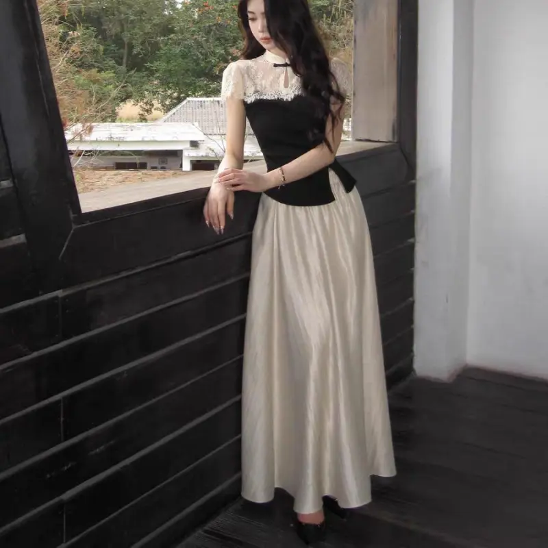 ABBY GODDESS Two Piece Skirt Sets Women's-6