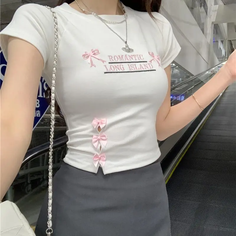 ABBY GODDESS T Shirts Women's White-2