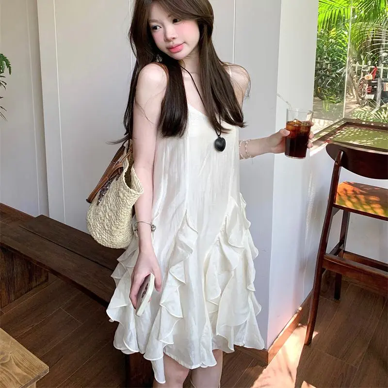 ABBY GODDESS Slip Dress Women's-3