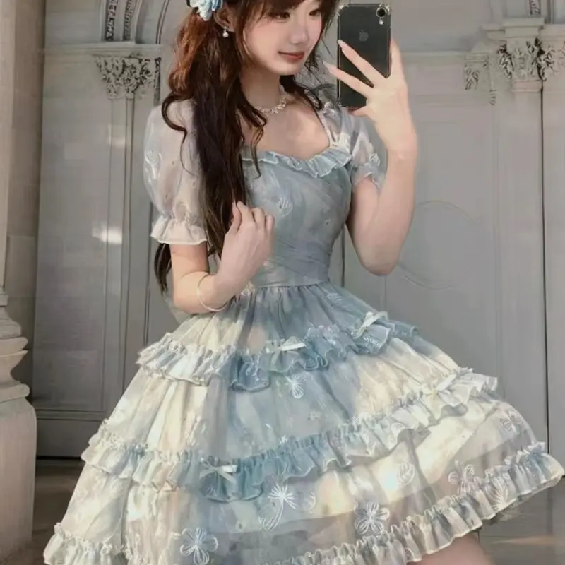 ABBY GODDESS Short Sleeved Dress Women's-2