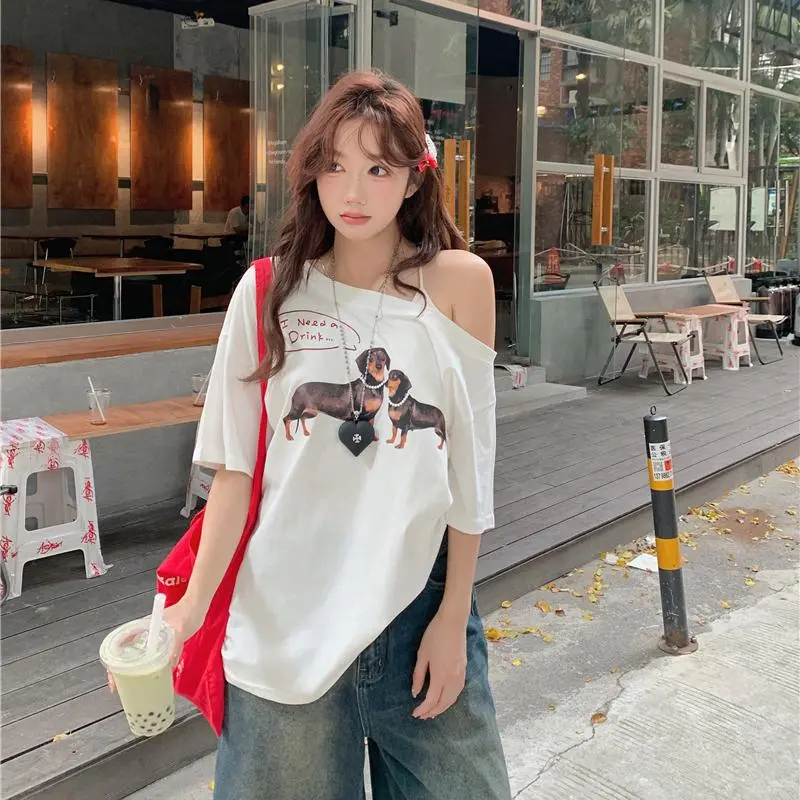 ABBY GODDESS T Shirt Women's White-5