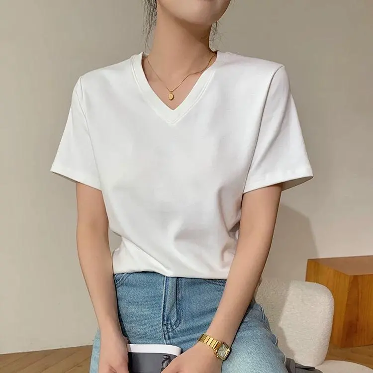 ABBY GODDESS T Shirts Women's White-5