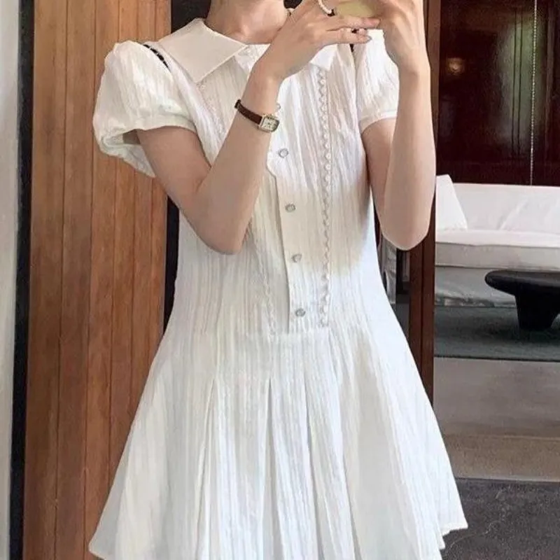 ABBY GODDESS Short Sleeved Dress Women's-3