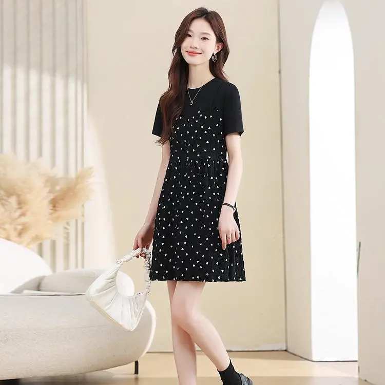 ABBY GODDESS Short Sleeved Dress Women's Ecru-4