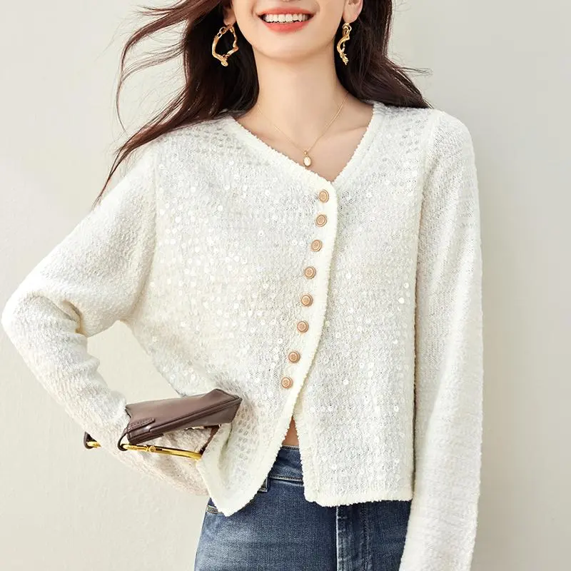 ABBY GODDESS Knitwear Women's Ecru-1