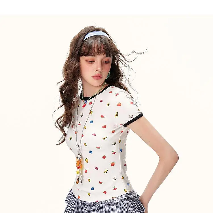 ABBY GODDESS T Shirts Women's White-3