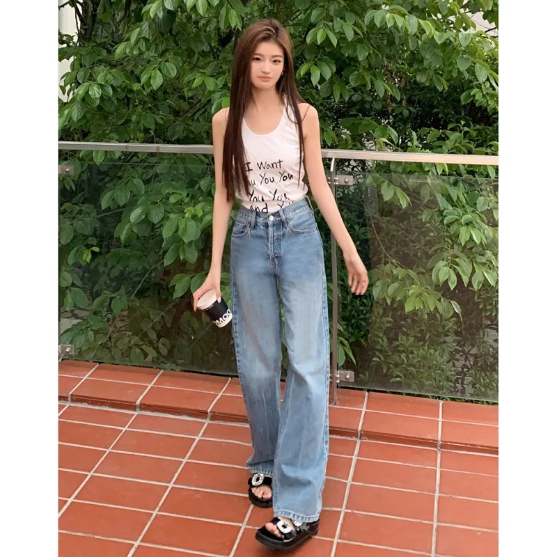 ABBY GODDESS Summer Jeans Women's Blue-2