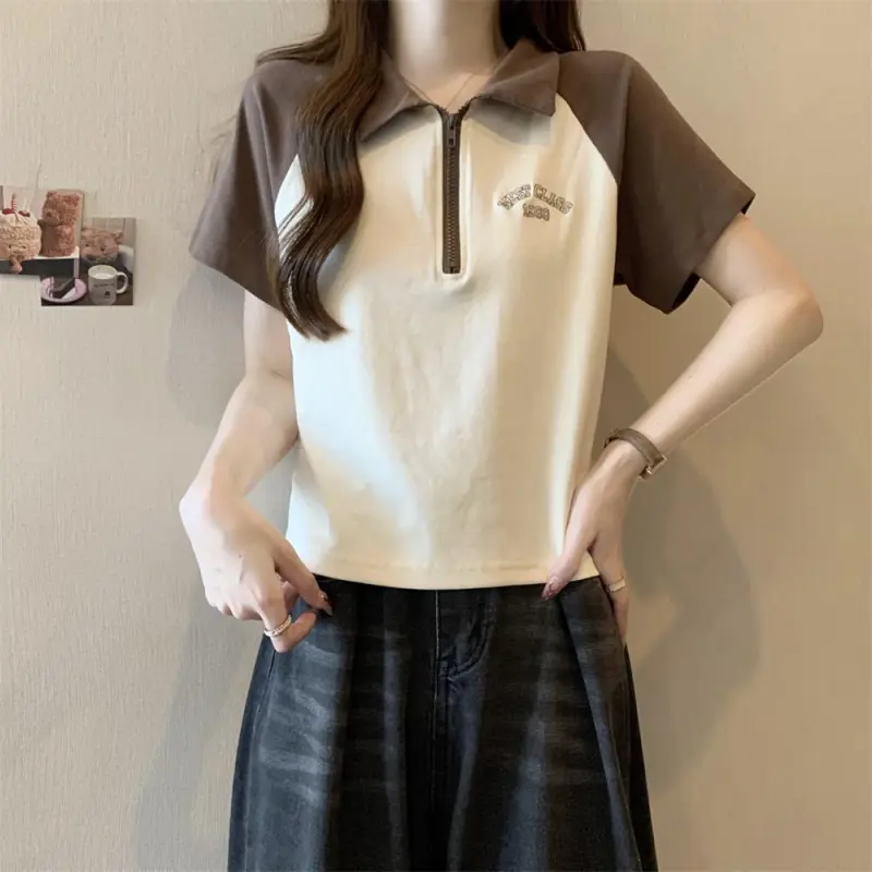 ABBY GODDESS T Shirts Women's Apricot-2