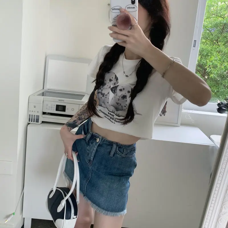 ABBY GODDESS T Shirts Women's White-4