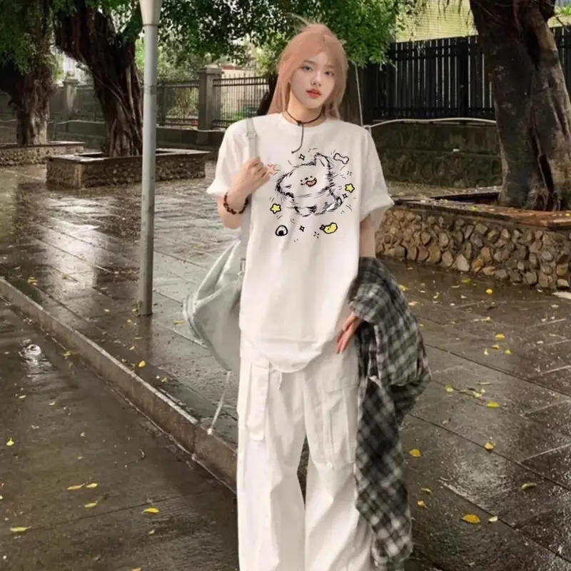ABBY GODDESS T Shirt Women's White-5