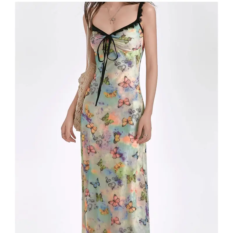 ABBY GODDESS Slip Dress Women's-4