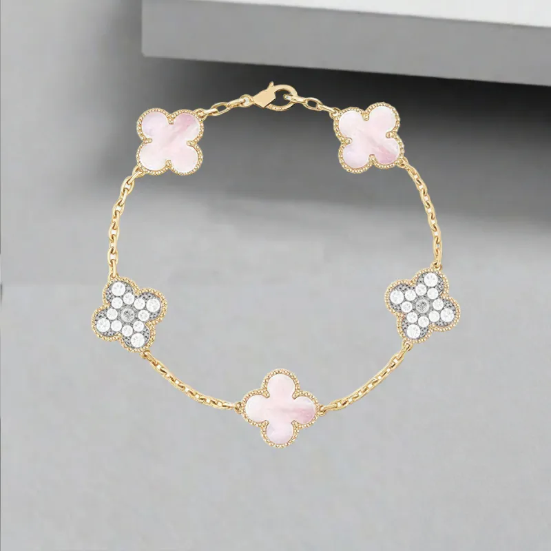 QIANFANGDAHUANGYE Zircon Bracelets Women's-4