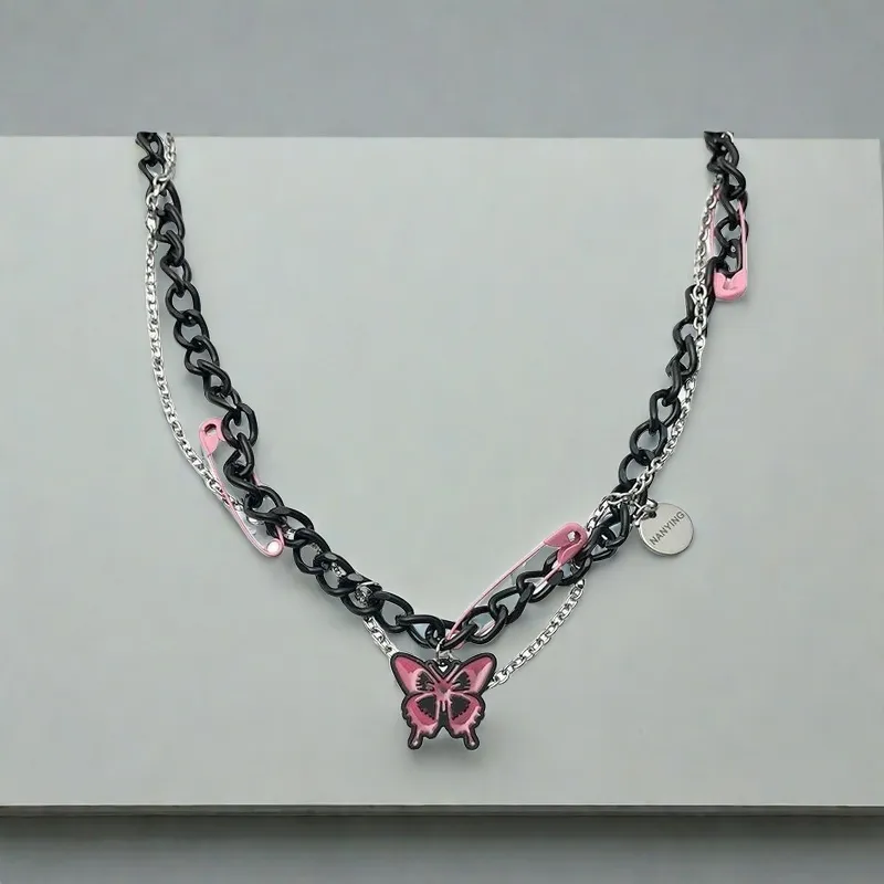 QIANFANGDAHUANGYE Alloy Necklaces Women's-4