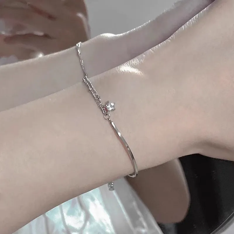 QIANFANGDAHUANGYE Alloy Bracelets Women's-2