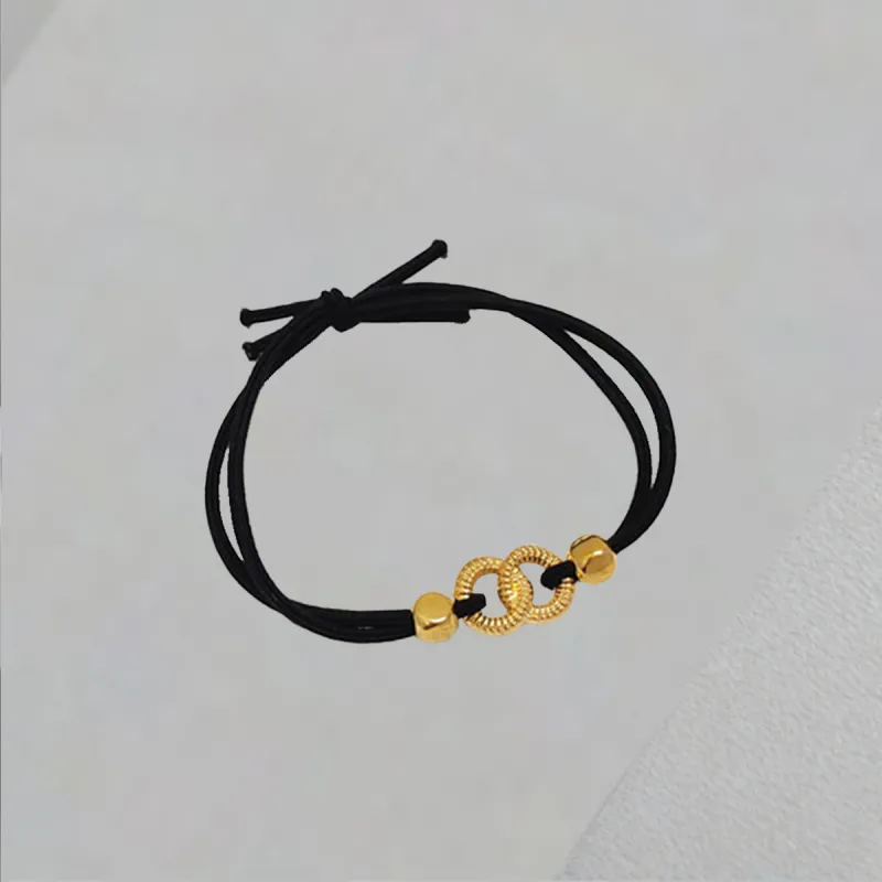 QIANFANGDAHUANGYE Fabric Hair Tie Women's-5