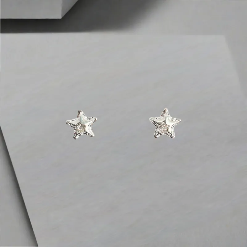 QIANFANGDAHUANGYE Alloy Stud Earrings Unisex-2