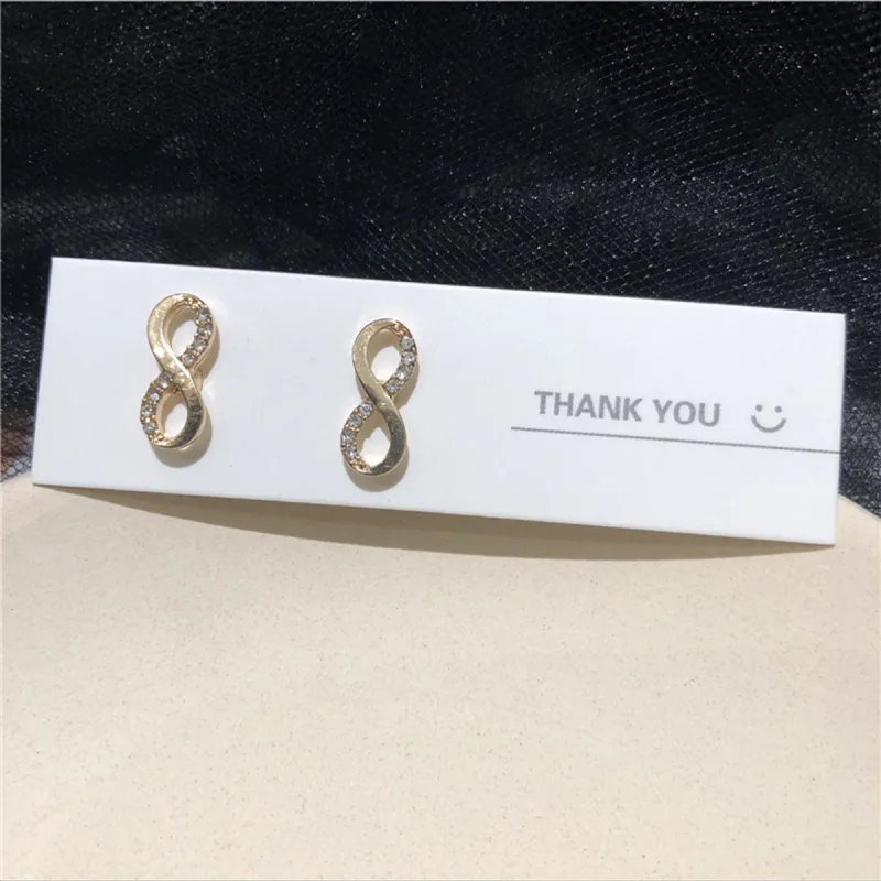 QIANFANGDAHUANGYE Zircon Stud Earrings Women's-1