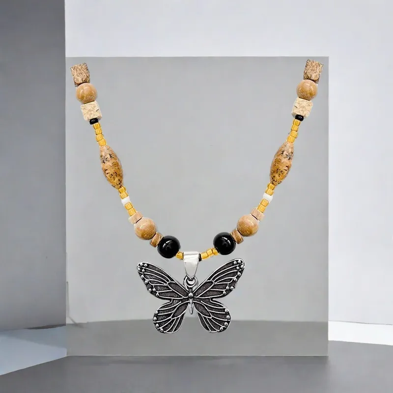 QIANFANGDAHUANGYE Alloy/Resin Necklaces Women's-2