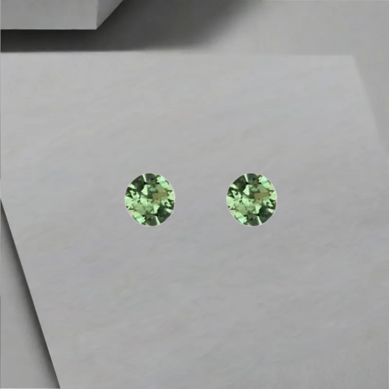 QIANFANGDAHUANGYE Zircon Stud Earrings Women's-1