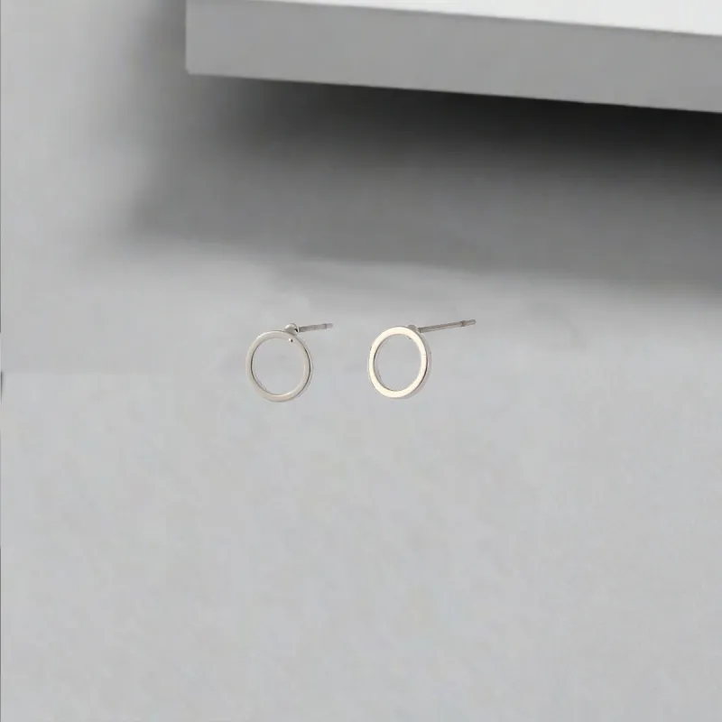 QIANFANGDAHUANGYE Alloy Stud Earrings Unisex-2