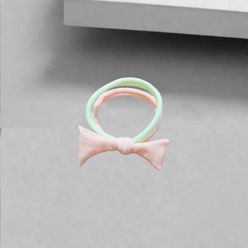 QIANFANGDAHUANGYE Cotton Linen Blend Hair Tie Women's-3