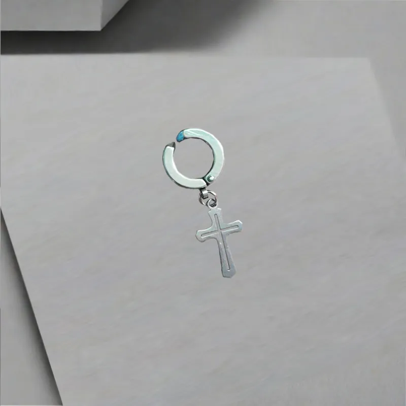 QIANFANGDAHUANGYE Alloy Clip-On Earrings Unisex-2