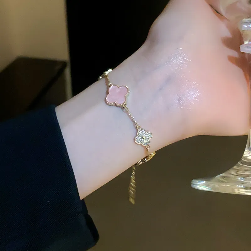 QIANFANGDAHUANGYE Zircon Bracelets Women's-1