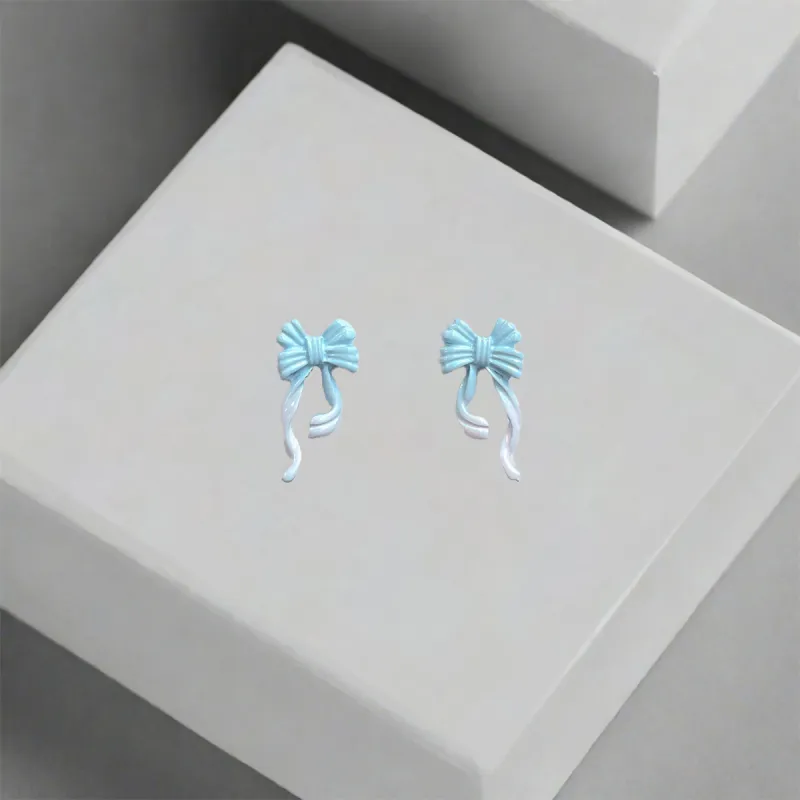 QIANFANGDAHUANGYE Resin Stud Earrings Women's-4