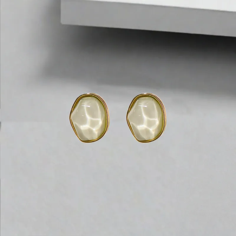 QIANFANGDAHUANGYE Alloy Stud Earrings Women's-4
