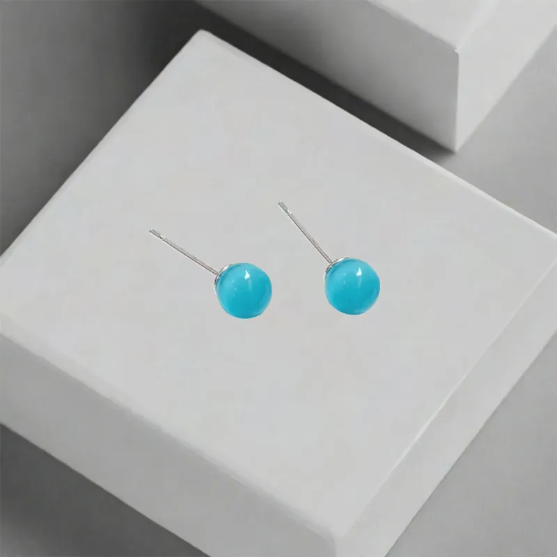 QIANFANGDAHUANGYE Alloy Stud Earrings Women's-3