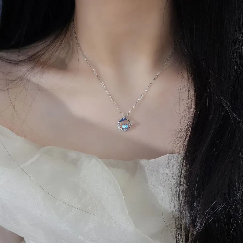 QIANFANGDAHUANGYE Titanium Steel Necklaces Women's-1