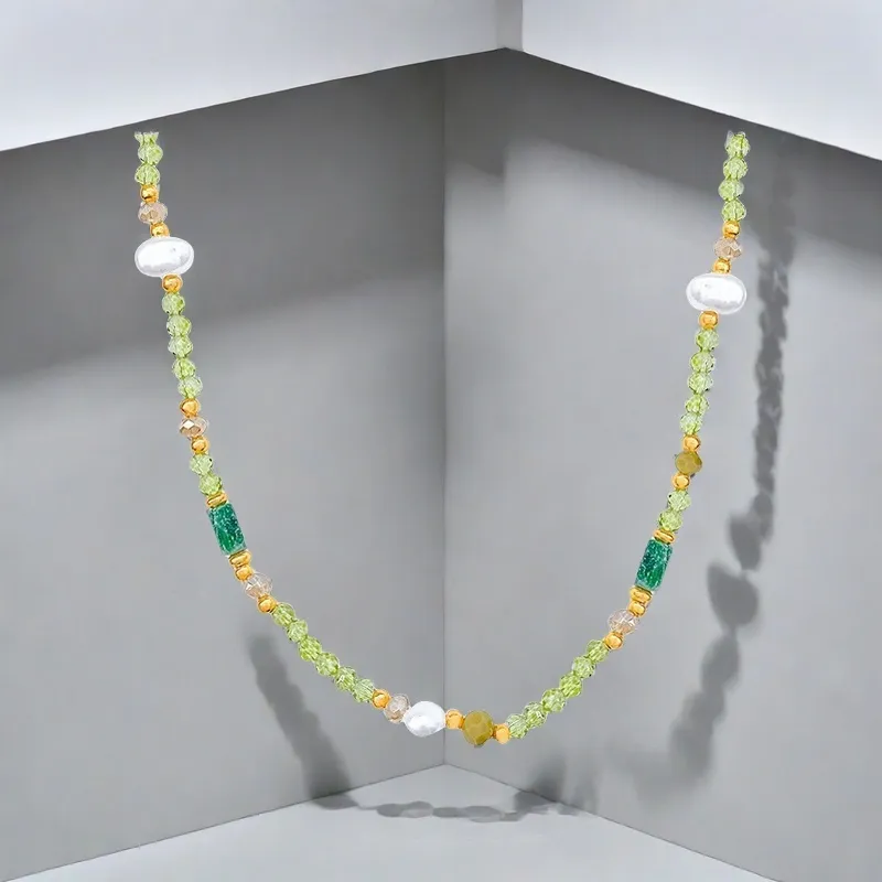 QIANFANGDAHUANGYE Alloy/Resin Necklaces Women's-3